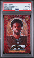 2025 Panini Mosaic Micro Rookie Mosaic Shedeur Sanders #20 PSA 10