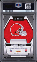 2025 Panini Mosaic Rookie Scripts Auto Shedeur Sanders RC PSA 10