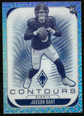 2025 Panini Phoenix Football Jaxson Dart RC Rookie Contours /75