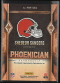 2025 Panini Phoenix Phoenician Rookie Autograph Shedeur Sanders Auto RC