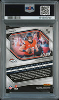 2025 Prizm Football Bo Nix 2nd Year Panini Logo /20 PSA 9