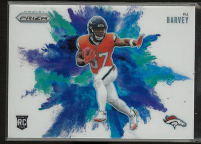 2025 Panini Prizm Color Blast Rookie RJ Harvey RC
