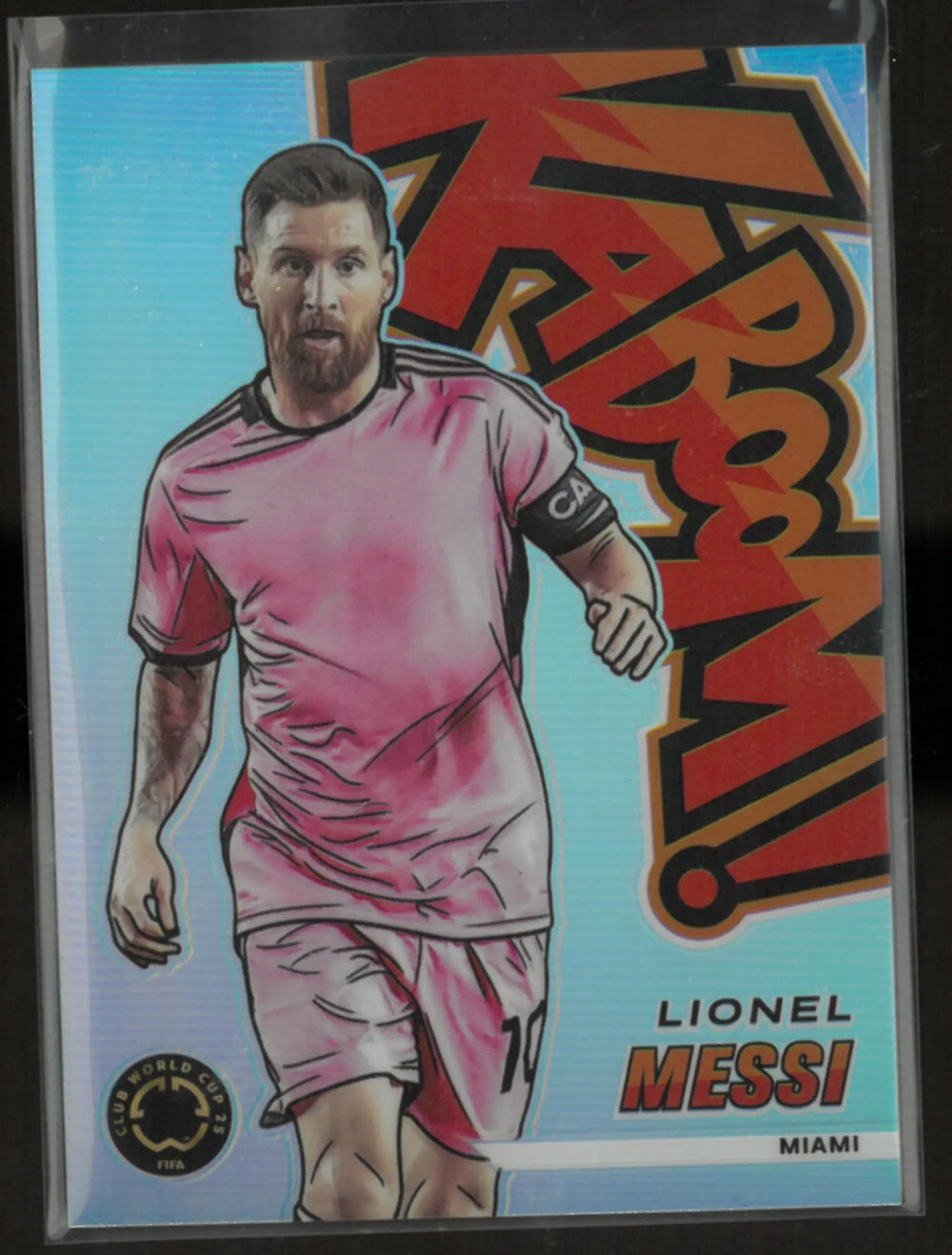 2025 Prizm FIFA Club World Cup Lionel Messi GOAT KABOOM!