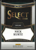 2025 Panini Select Rookie Autograph Nick Kurtz Auto RC
