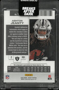 2025 Panini Select Rookie Ticket Ashton Jeanty Rookie RC