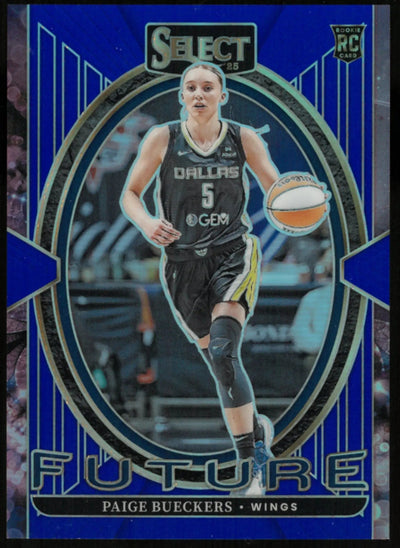 2025 Panini WNB Select Basketball Blue Future Rookie Paige Bueckers /49
