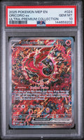 2025 Pokemon MEP EN-Me Black Star Promo Oricorio EX UPC PSA 10 #024