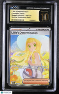 2025 Pokemon Mega Evo Lillie's Determination Special Illustration CGC 10 184/132