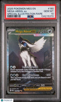 2025 Pokemon Mega Evolution M Absol EX Special Illustration Rare PSA 10 180/132