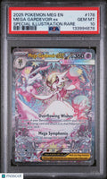 2025 Pokemon Mega Evolution Mega Gardevoir EX SIR PSA 10 178/132
