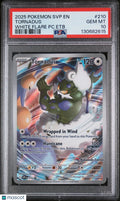 2025 Pokemon SVP EN-SV Black Star Promo Tornadus White Flare PC Etb PSA 10 #210