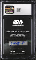 2025 Star Wars '24 : Hyperspace Lobot Art Card #1 of 1 CGC 8.5