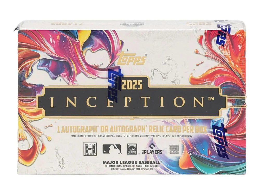 2025 Topps Baseball MLB Inception Hobby Box