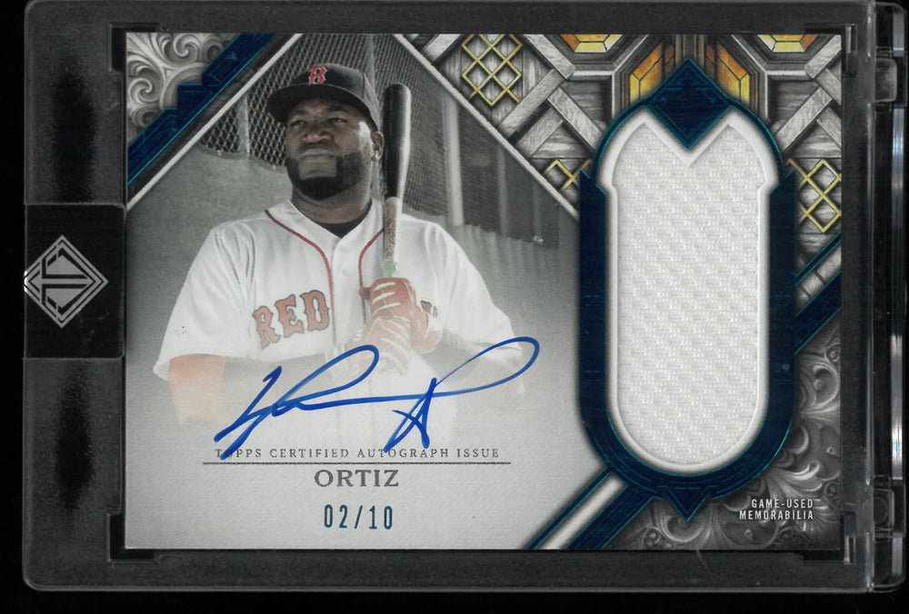 2025 Topps Baseball Transcendent Autograph Patch David Ortiz Auto Blue /10