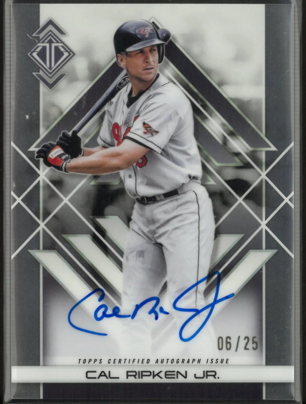 2025 Topps Baseball Transcendent Icons Chrome Auto Variation Cal Ripken JR /25