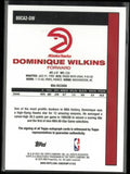 2025 Topps Chrome Autograph Dominique Wilkins Auto Orange Mojo /25
