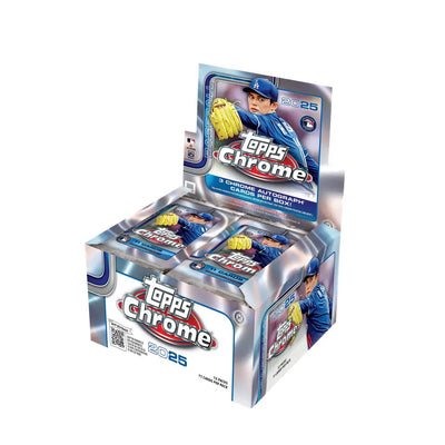 2025 Topps Chrome Baseball Jumbo Hobby Box