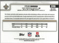 2025 Topps Chrome Football Blue Geometric Refractor Rookie Tyler Shough /150