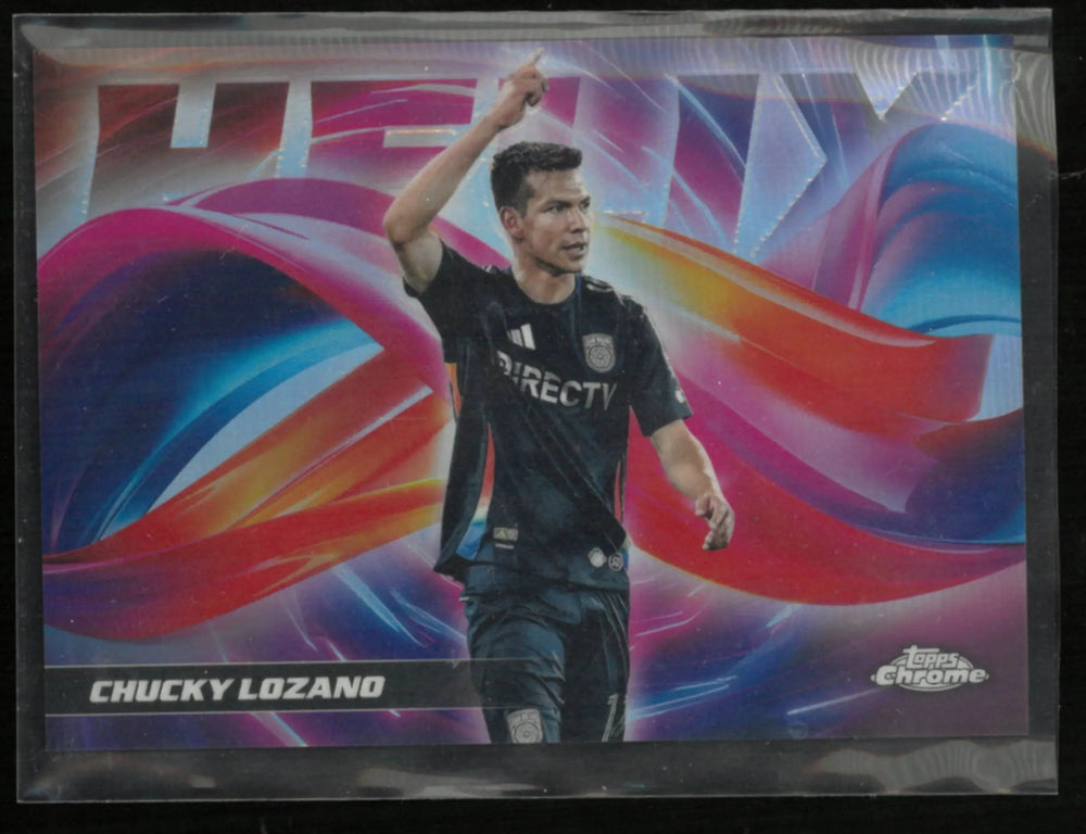 2025 Topps Chrome Helix Chucky Lozano