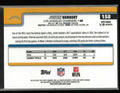 2025 Topps Chrome Justin Herbert Green X-Fractor /99 Jersey #
