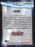 2025 Topps Chrome Marvel Avengers Phase Two Vision /10