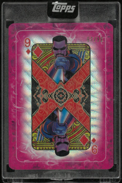 2025 Topps Chrome Marvel Mint Gambits Deck Blade /99