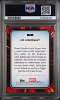 2025 Topps Chrome Marvel Sapphire Edition Kid Juggernaut #60 PSA 10