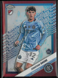 2025 Topps Chrome Pitch Prodigies Pitch Rookie RC Red /5