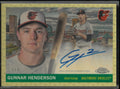 2025 Topps Chrome Platinum 1955 City Autograph Gunnar Henderson Superfractor 1/1
