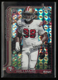 2025 Topps Chrome Rookie Mykel Williams Black Geometric /10 RC