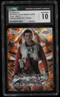 2025 Topps Chrome Star Wars Sapphire Selections Poe Dameron Orange /25 CGC 10