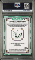 2025 Topps Chrome Veefriends Capable Caterpillar /50 PSA 9