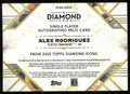 2025 Topps Diamond Icons Single Player Auto Relic Patch Alex Rodriguez /5