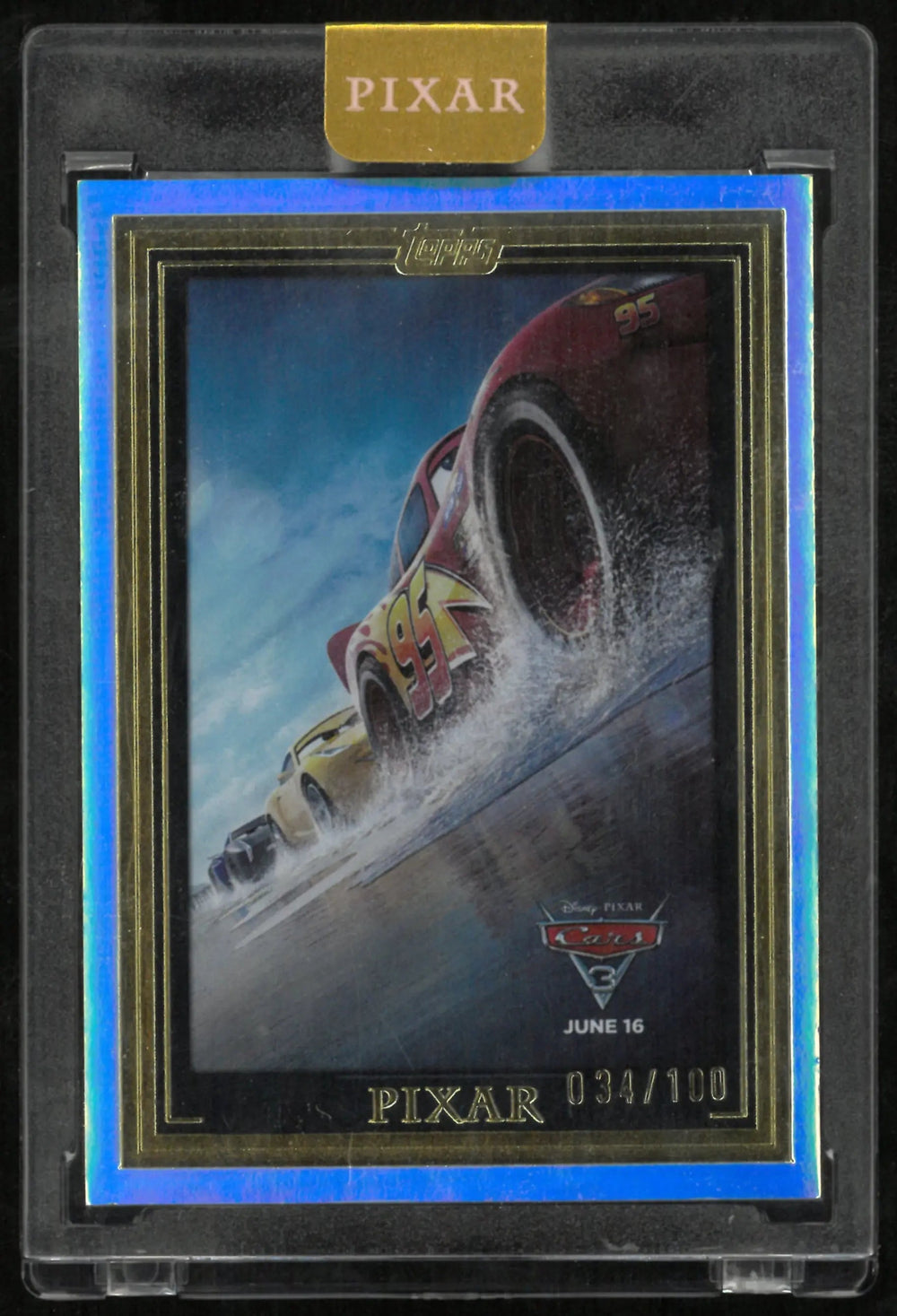 2025 Topps Disney Pixar Cars 3 June 16, 2017 /100
