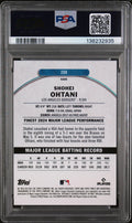 2025 Topps Finest Shohei Ohtani Blue Checkerboard /49 PSA 10