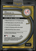 2025 Topps Five Star Auto Jazz Chrisholm Jr /50