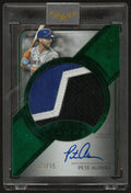 2025 Topps Five Star Autographed Jumbo Prime Pete Alonso Auto Green /15