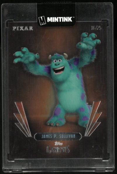 2025 Topps Genesis Pixar Orange James P. Sullivan /25 Sulley