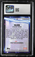 2025 Topps Marvel Studios Chrome Falcon 35/49 #168 CGC 10