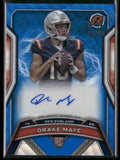 2025 Topps Resurgence Blue Rookie Signatures Auto Drake Maye /99