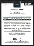 2025 Topps Shaquille O'Neal Autograph