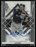 2025 Topps Transcendent Icons Chrome Autograph Ichiro Auto /25