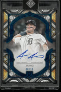2025 Topps Transcendent Rookie Showcase Autograph Jace Jung Auto RC Blue /10