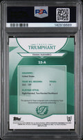 2025 Topps Triumphant Tennis Auto Emma Navarro A Grass Court Green Foil/35 PSA10