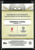 2025 Topps UEFA Champions League Reverence Autograph Federico Chiesa Auto /75