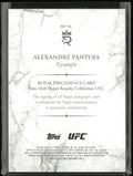 2025 Topps UFC Royalty Collection Royal Precedence Alexandre Pantoja Autograph Auto /49