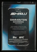 2025 Topps UFC Show Stoppers Autograph Sharabutdin Magomedov Auto Red /10