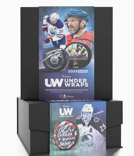 2025 Under Wrap NHL Pucks
