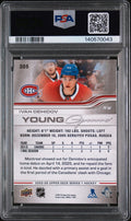 2025 Upper Deck Series 1 Young Guns Rookie Ivan Demidov RC PSA 8