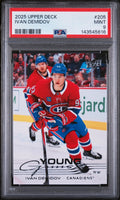 2025 Upper Deck Series 1 Young Guns Rookies Ivan Demidov RC PSA 9